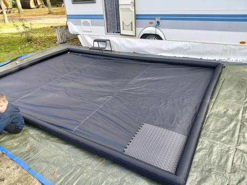 Vier seizoenen voortent splinternieuw opblaasbaar