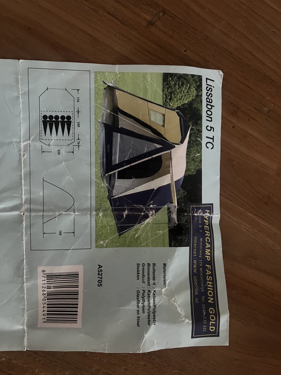 4 persoons tent