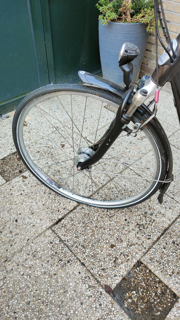 Electrische damesfiets, Gazelle