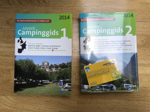 Te Koop Anwb Camping gids deel 1 en 2