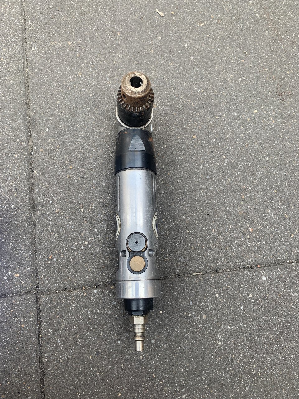 Haakse boormachine op lucht