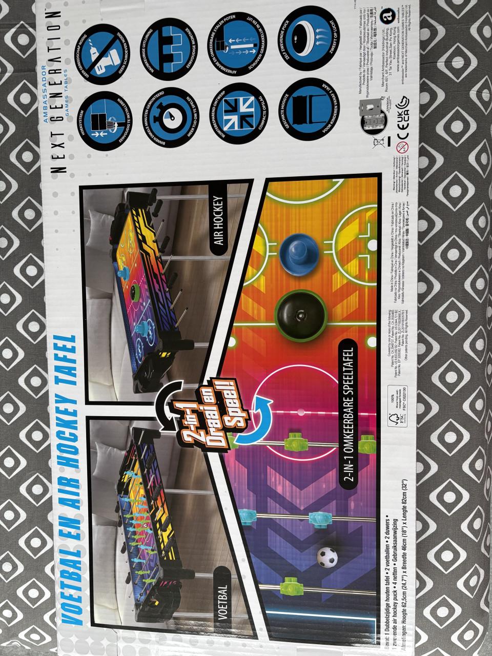 Voetbal & Air Hockey tafel