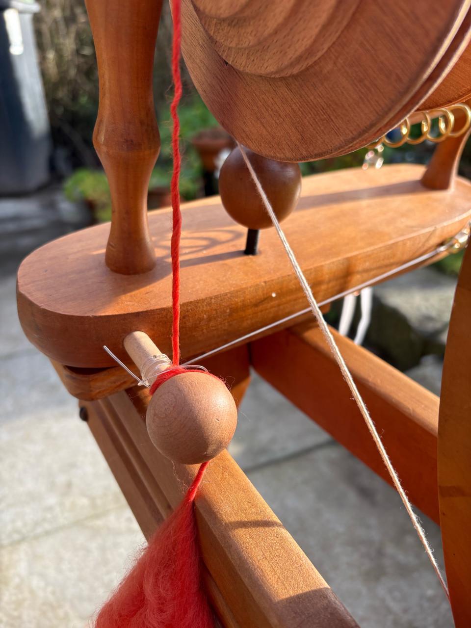 Ashford Traditional spinnewiel.