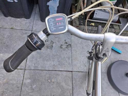 Set gazelle orange elektrische fietsen