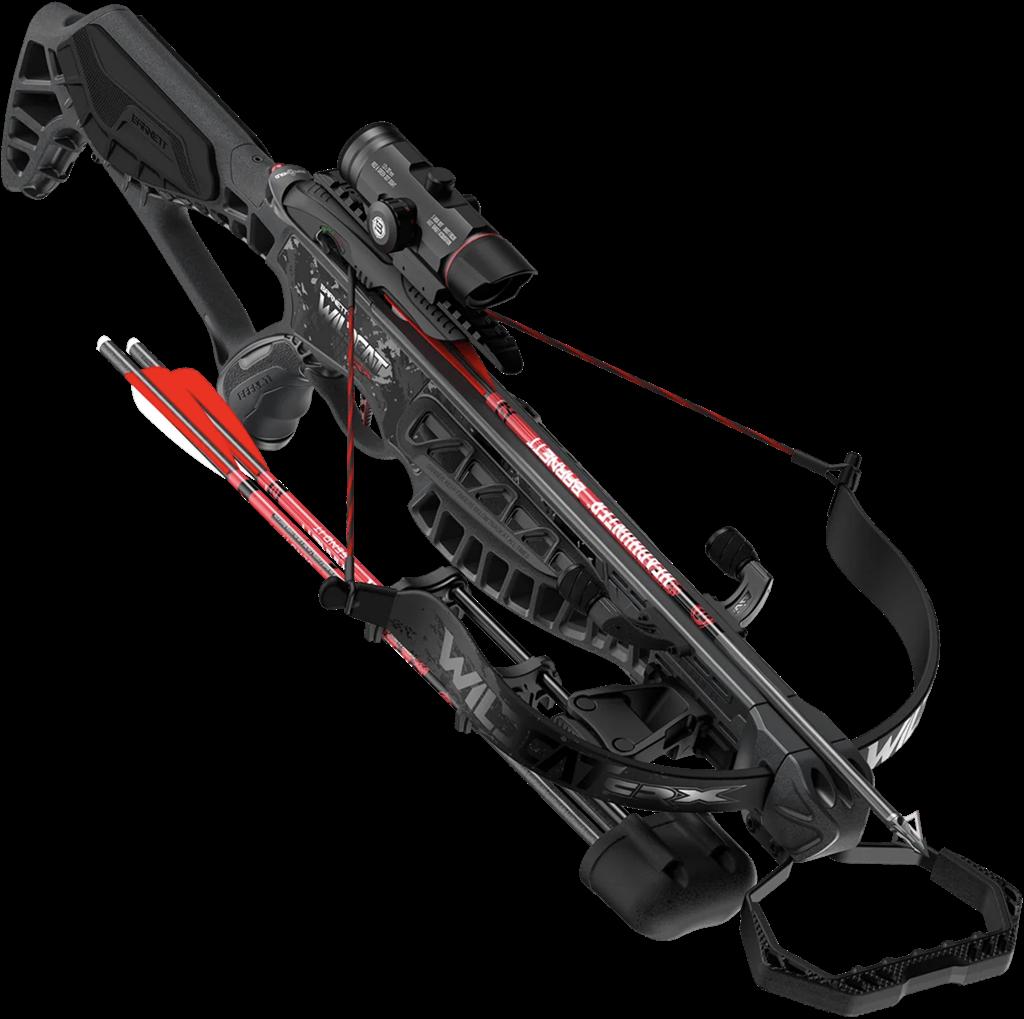BARNETT WILDCAT CRX RECURVE CROSSBOW SET 280fps 195LBS PREMIUM DOT SCOPE