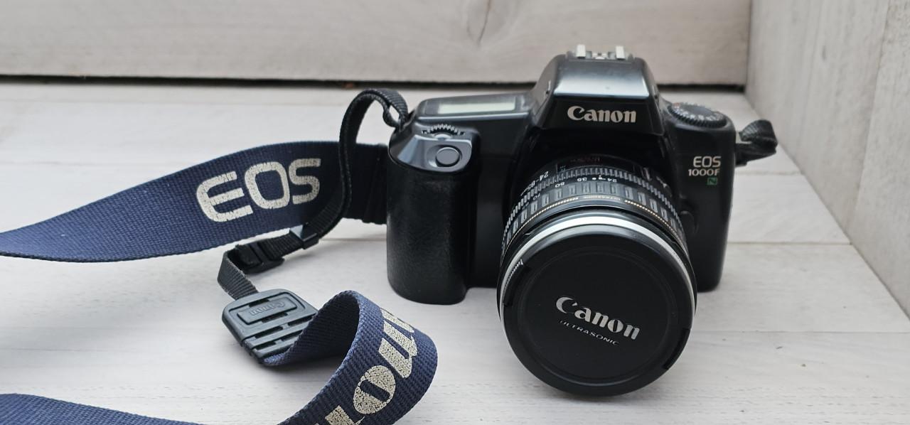 Canon camera + lenzen