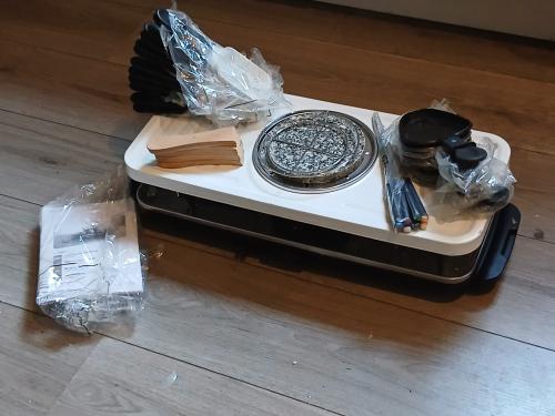 38 delige Gourmet, steengrill en fondeu in 1