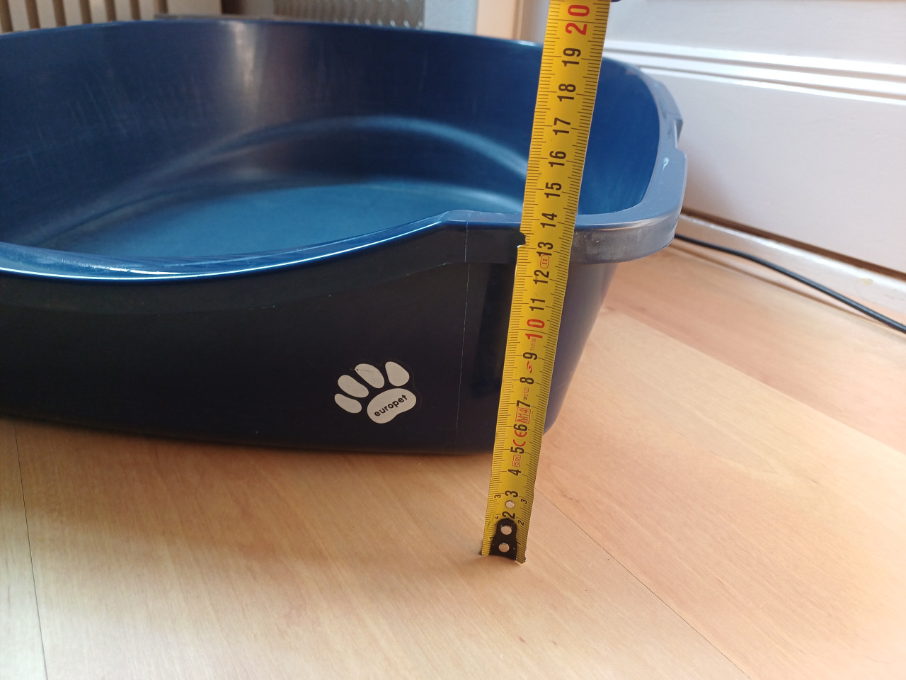Superfijne XXL, OPEN KATTENBAK met opstaande rand, EUROPET