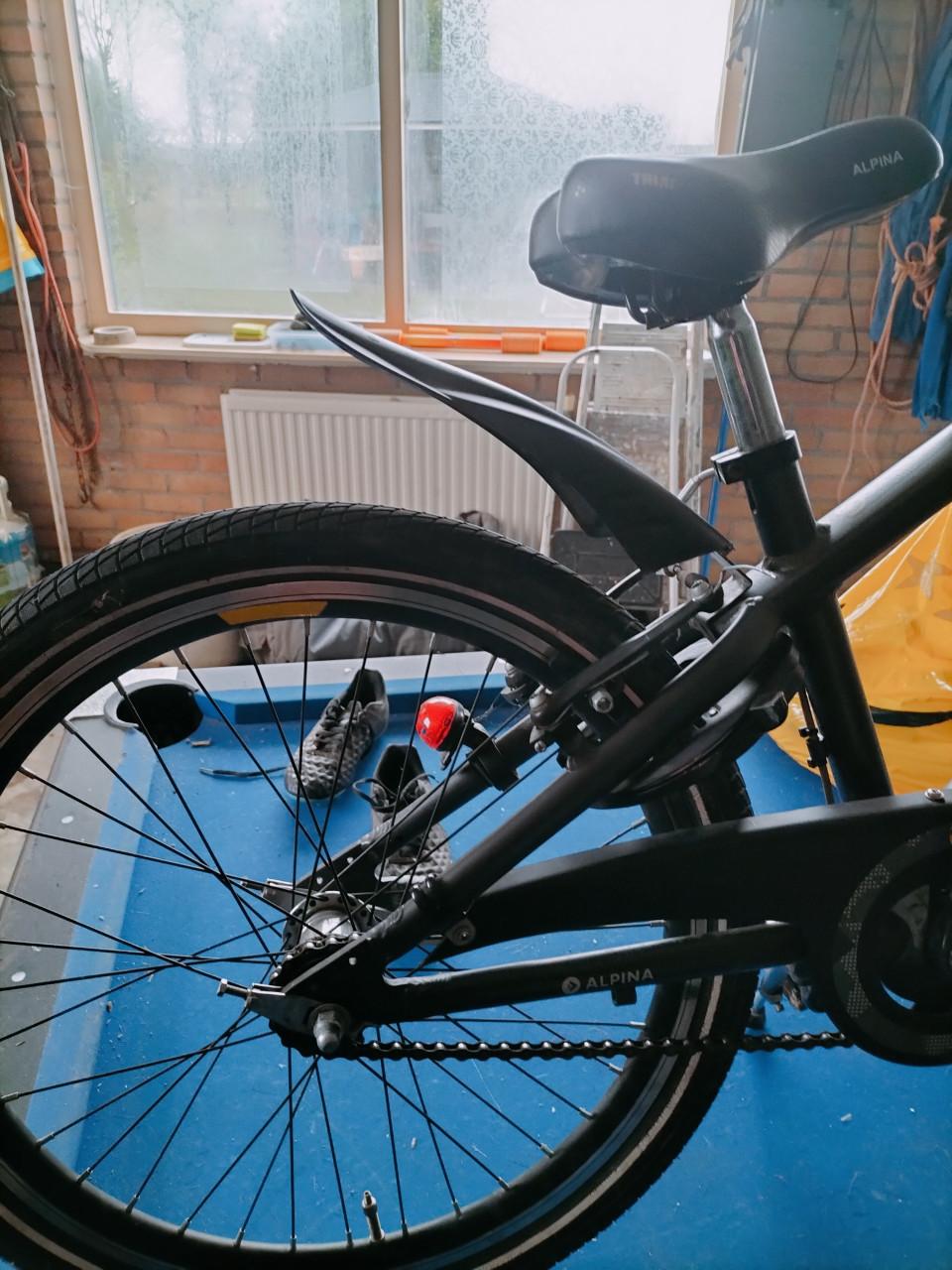 Stoere en zeer nette jongensfiets