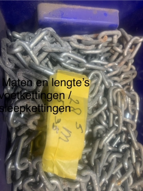 Div . maten voet en sleepketingen