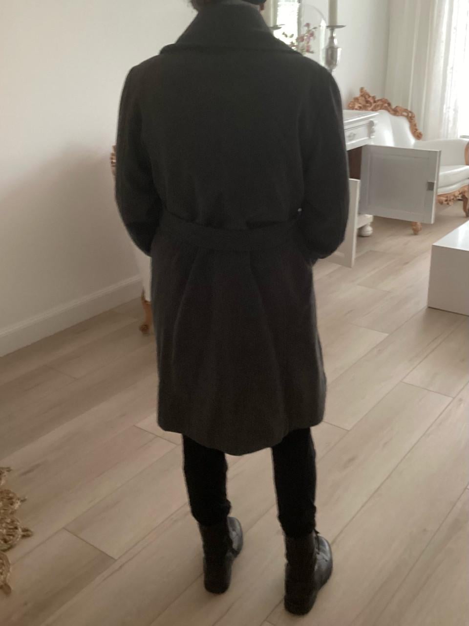 Winterjas zgan grijs maat 42