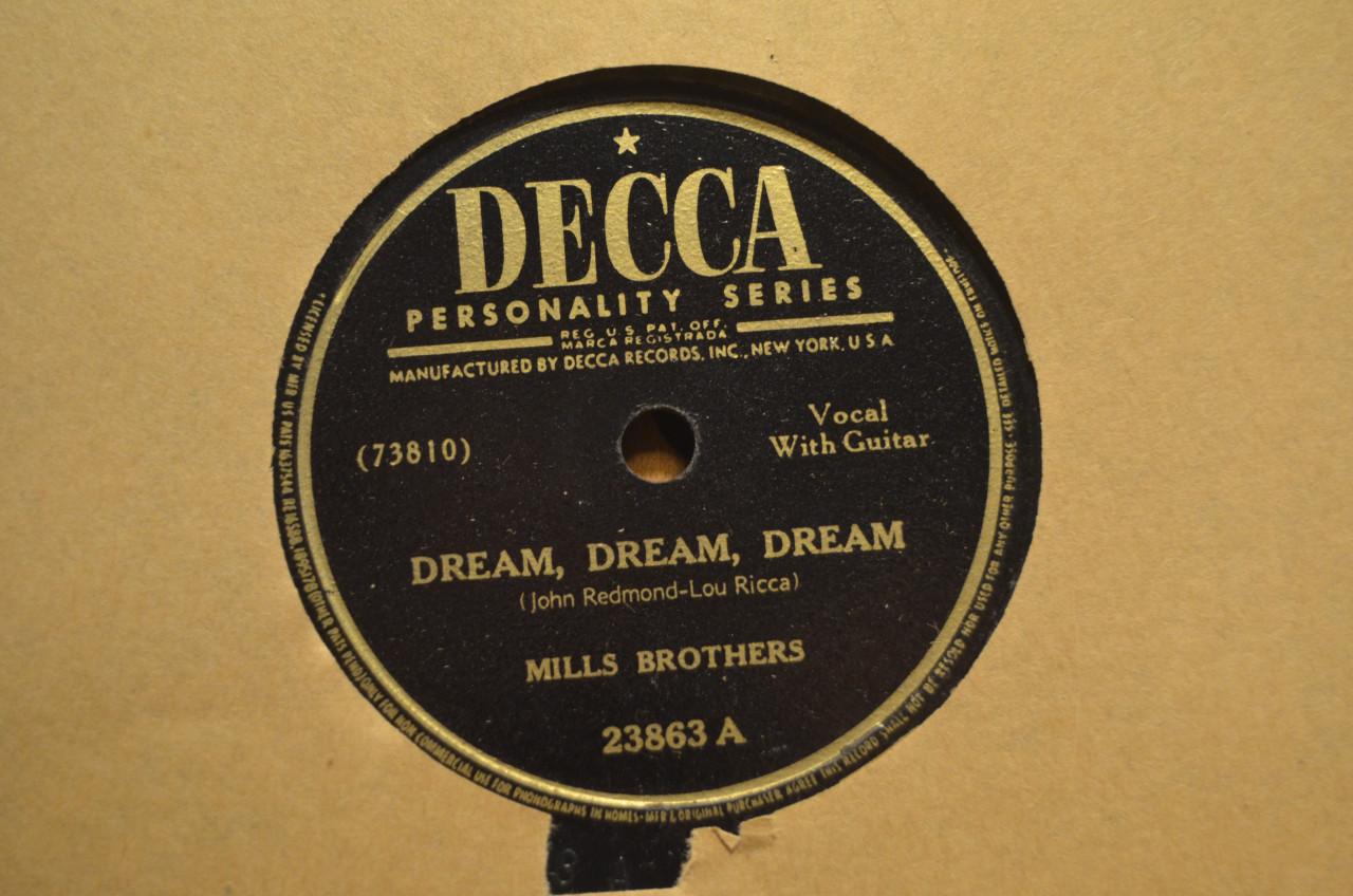 78 rpm Mills Brothers jaren '40 en '50 héél veel stuks. (3)