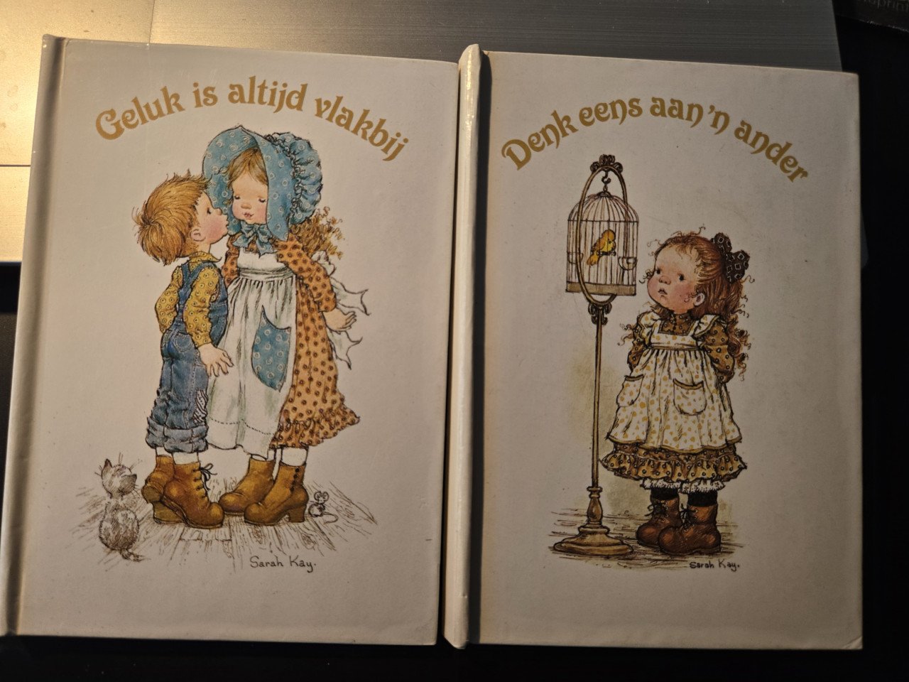 2 boekjes Sarah Kay ;  1978