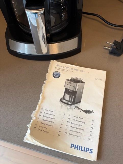 Philips | HD7751 | Grind & Brew koffiezetapparaat ☕️