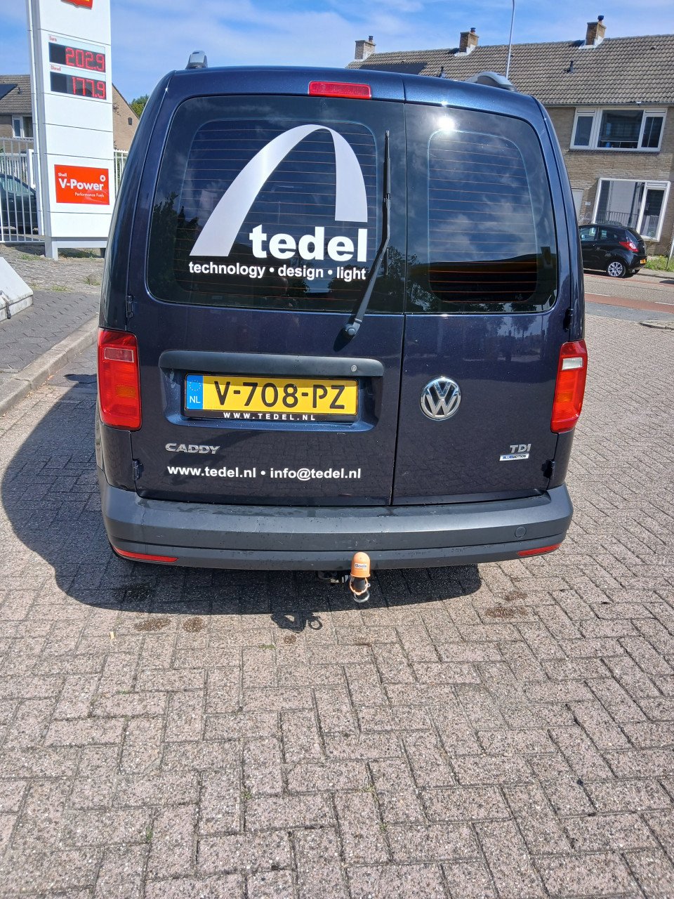 VW Caddy-2015-km. 184567NAP-Airco-L.M velgen-schuifdeur-i.zr.g.st.-7.800,=