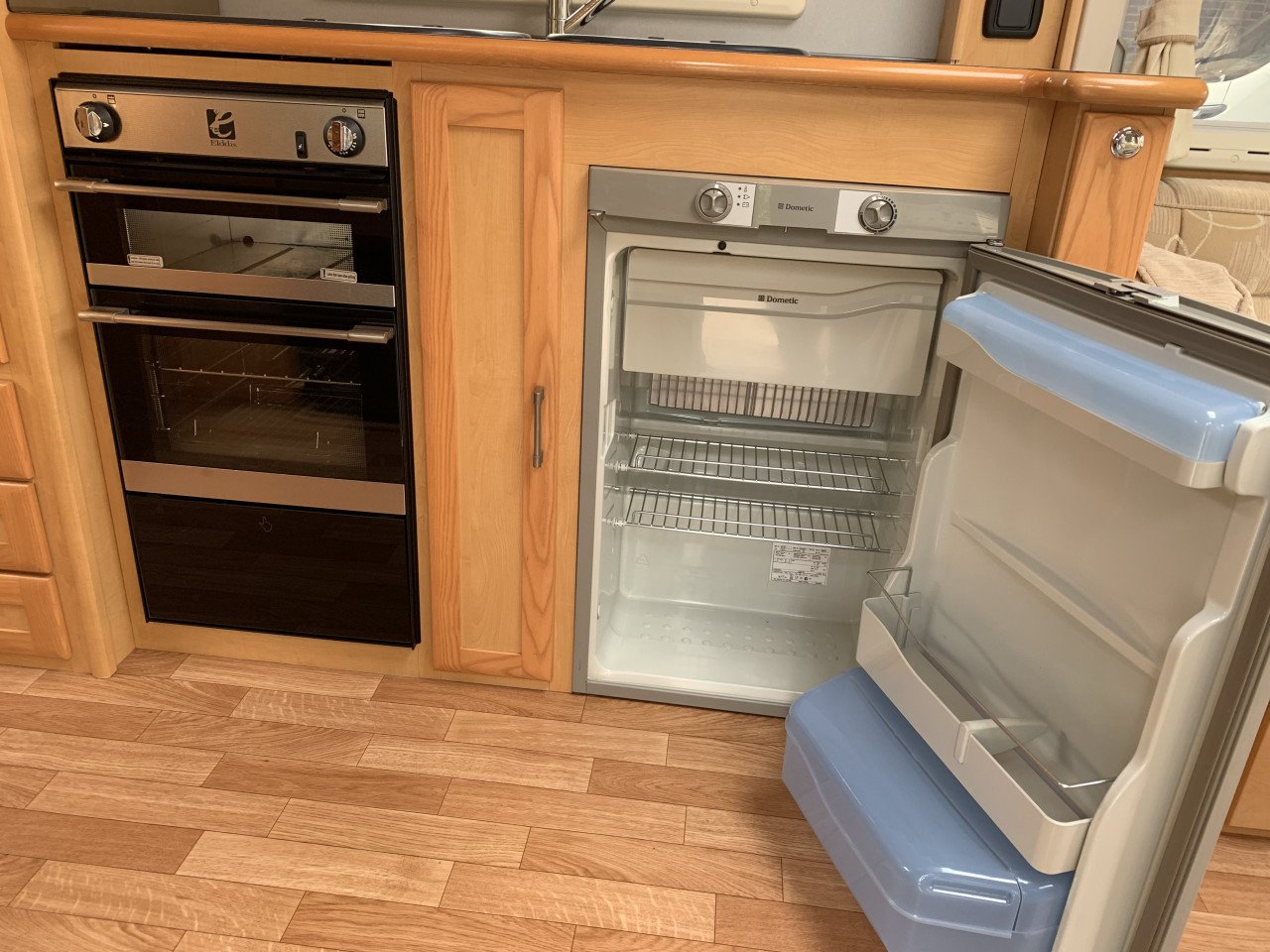 Caravan Elddis Odyssey 544, vakantie klaar