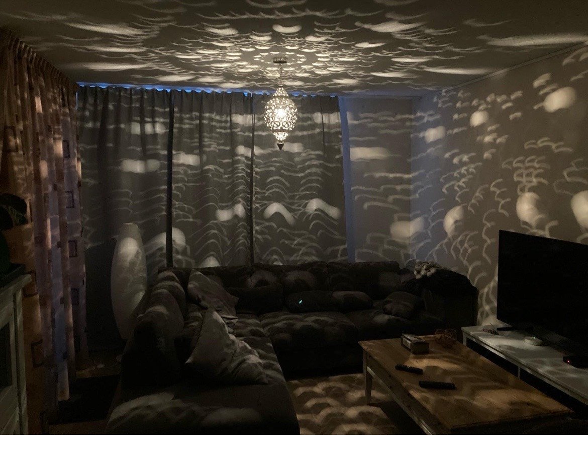 Marokkaanse plafond lampen en schaal