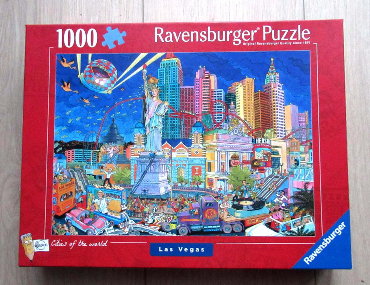 Legpuzzels 1000 stukjes baantjer, disney king en las vegas ravensburger