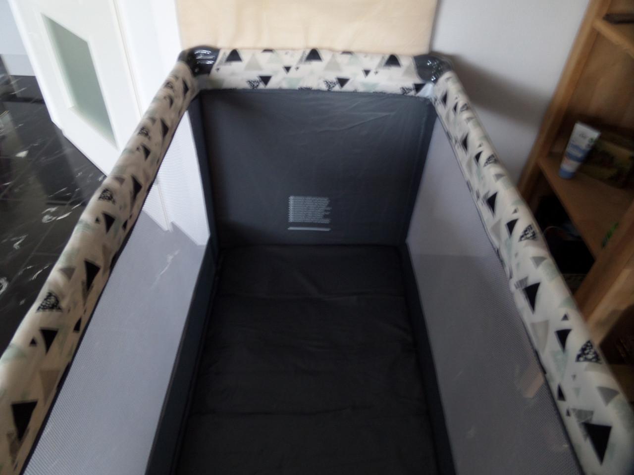 Campingbed met extra matras 120 x 60 cm