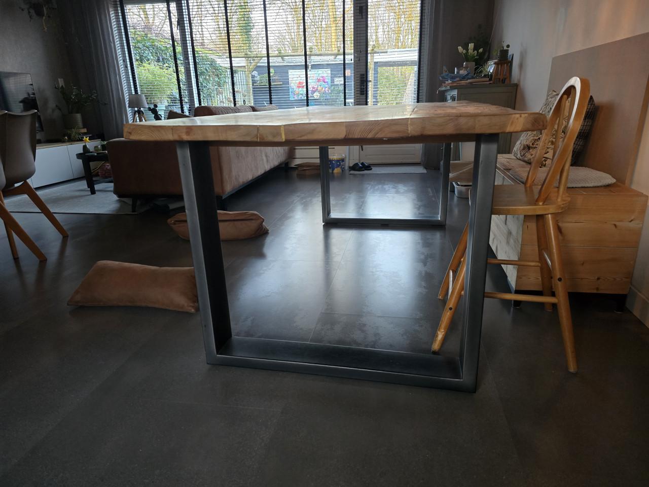 Set stalen u-poten te koop.