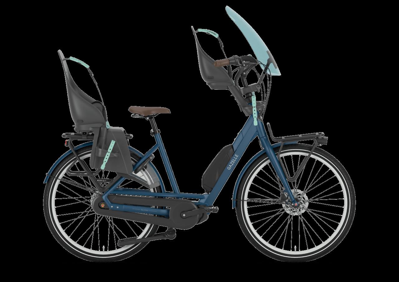 Gazelle Bloom C7 shimano middenmotor,de ideale elektrischemoederfiets!