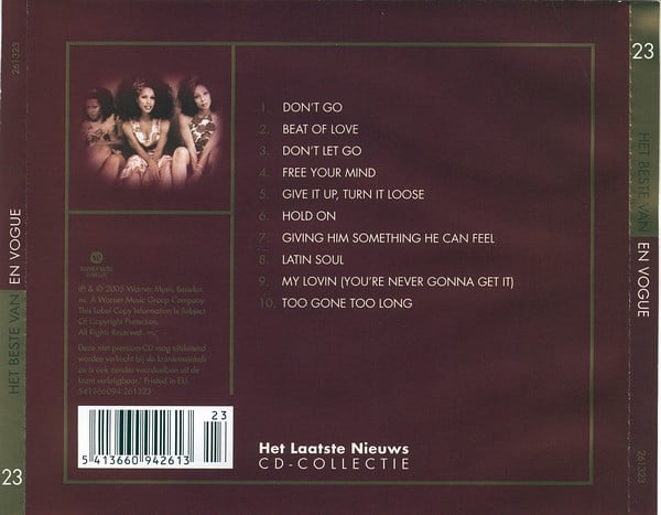 CD Het Beste van En Vogue