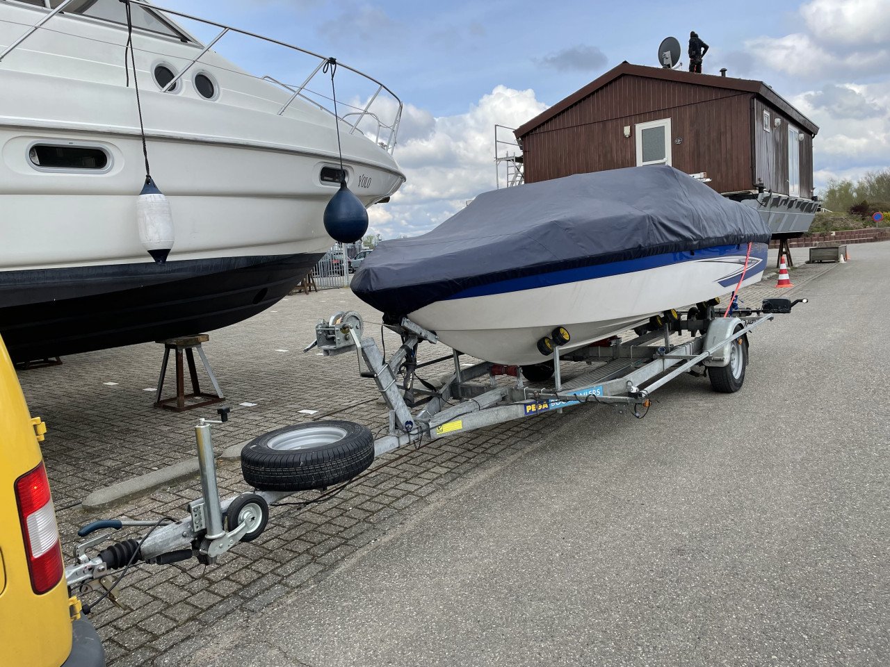 Glastron MX180 met Mercury F150