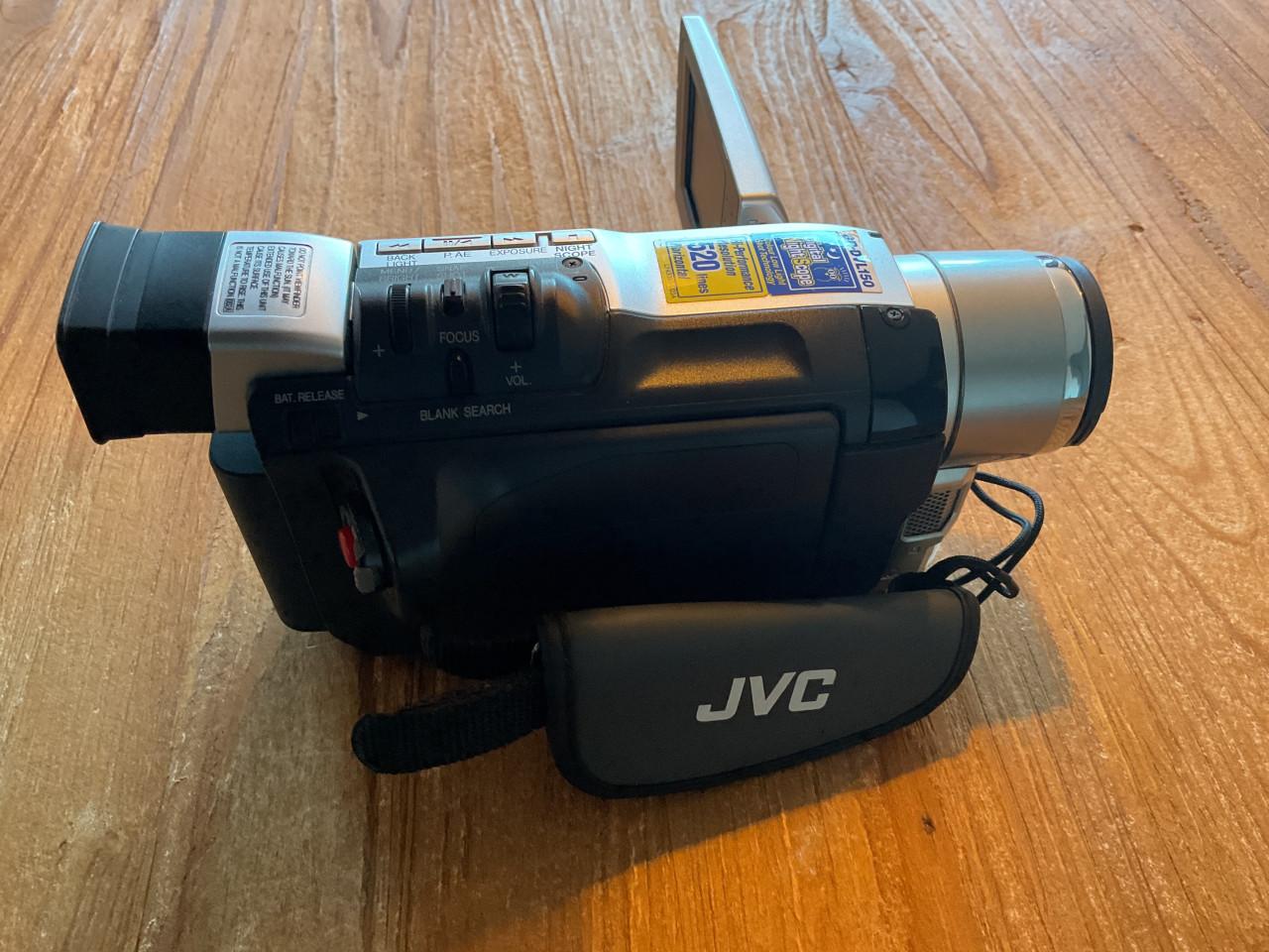 Digitale video camara, JVC, GR- DVL150, met toebehoren