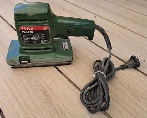 BOSCH PSS230 VLAKSCHUURMACHINE