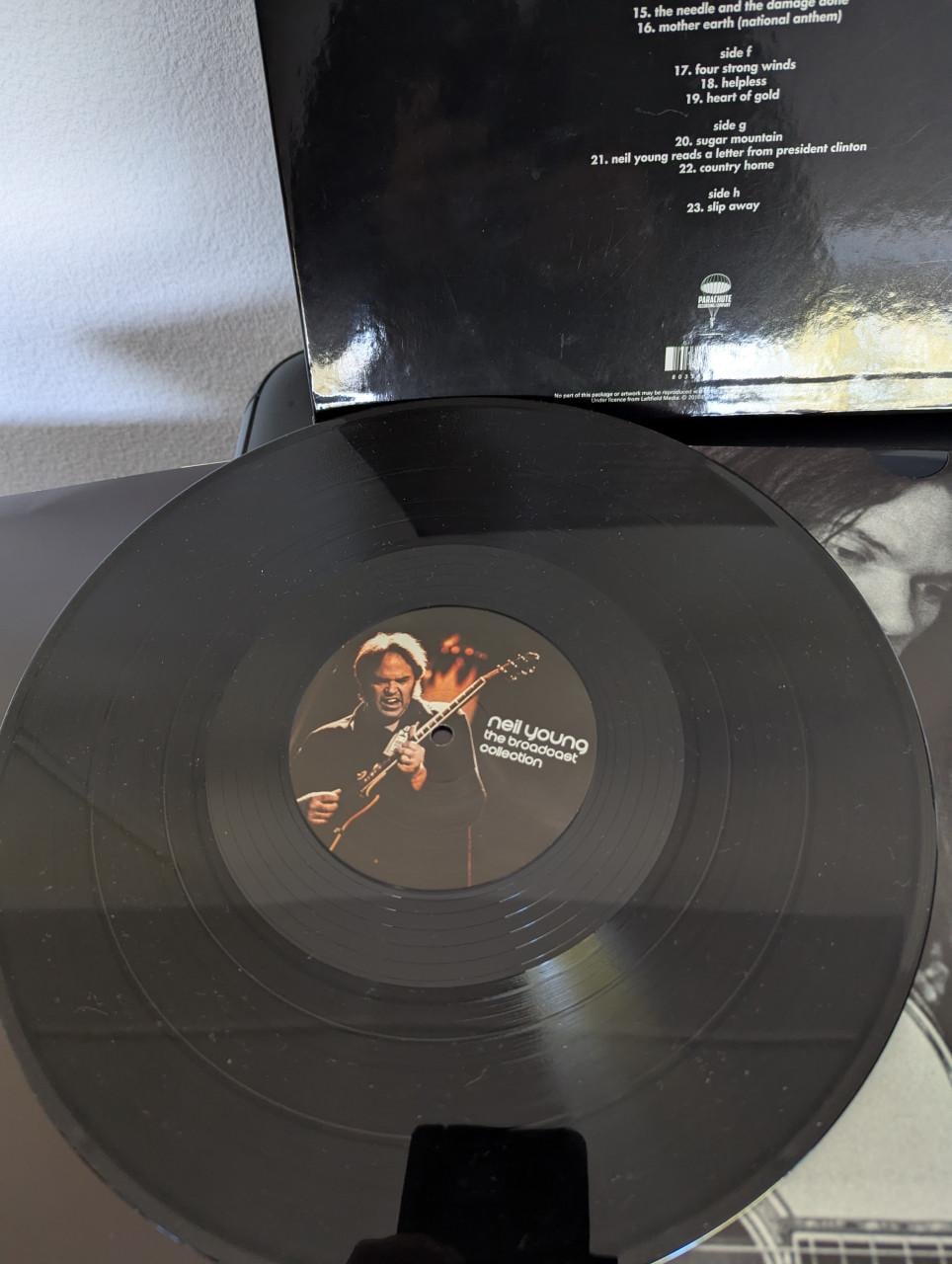 Neil Young - The Broadcast Collection ( box 4lps)