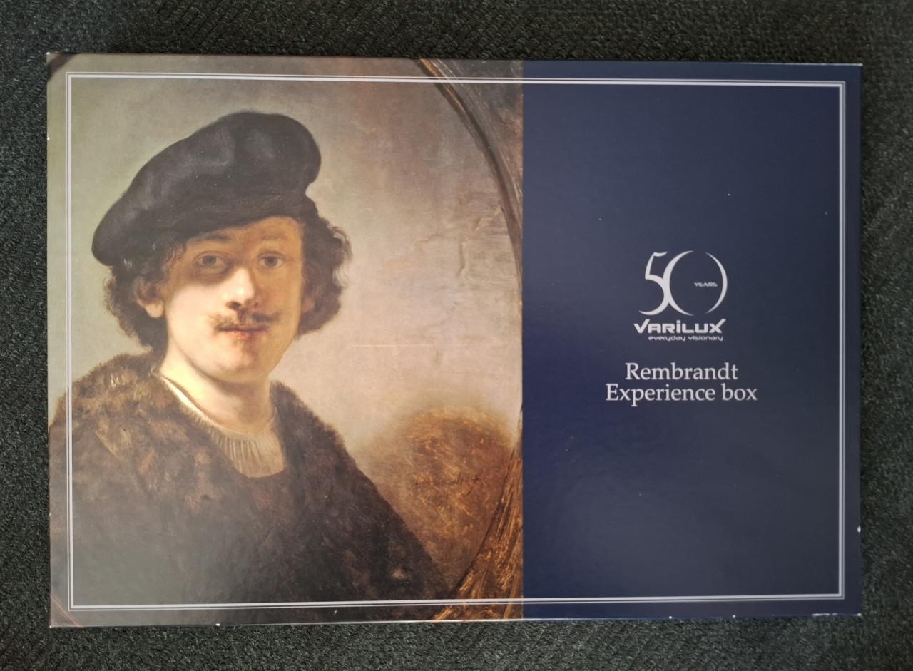 Rembrandt experience box (32x48cm) - Boek + DVD, 50 years Varilux
