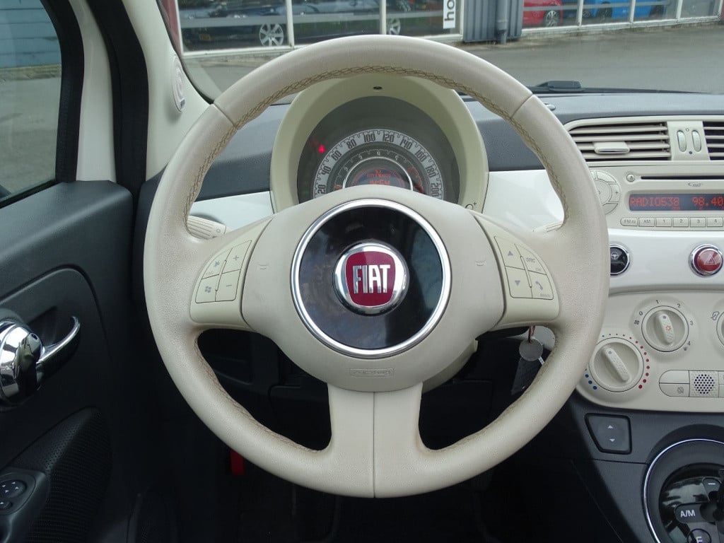 Fiat 500 C 1.2 lounge cabriolet automaat | bluetooth | 16"