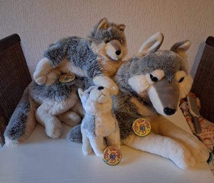 Wolven knuffels Tiger Tale Toys