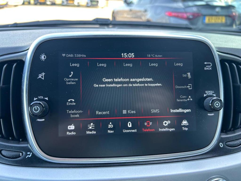 Fiat 500 C 1.0 hybrid hey google * sport * navigatie * pdc * cruise control