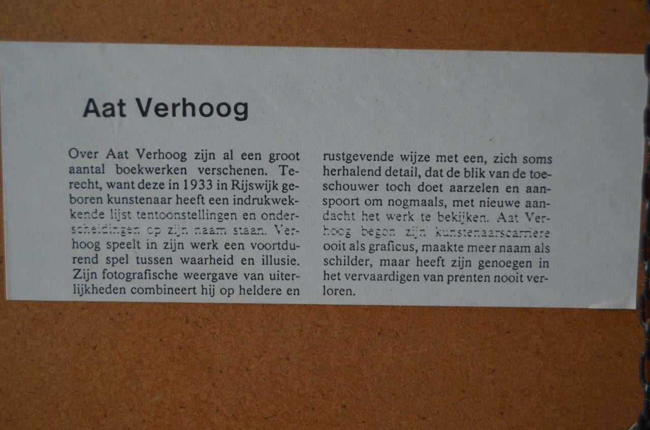 2 Etsen Aat Verhoog pendant gedrukt, gesigneerd/genummerd