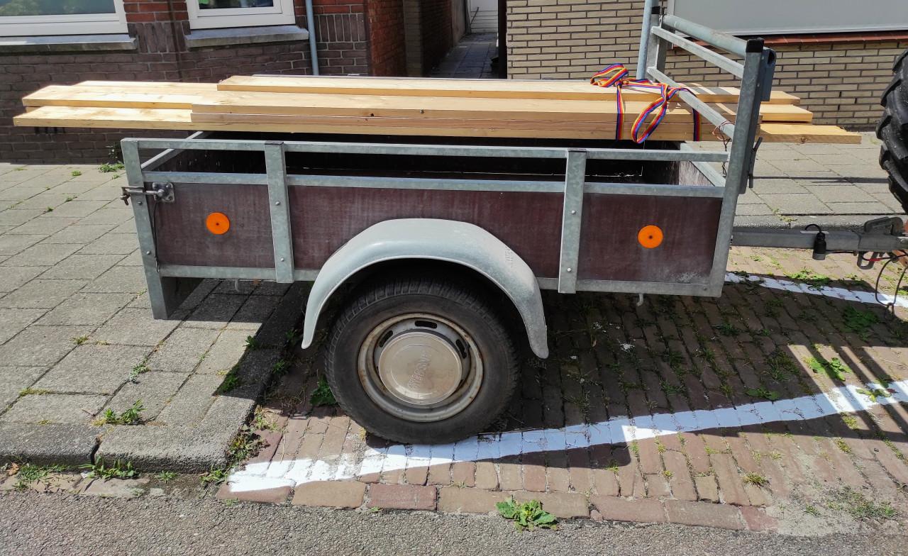 Anssem aanhanger / Aanhang wagen in goede staat tot 750 kg