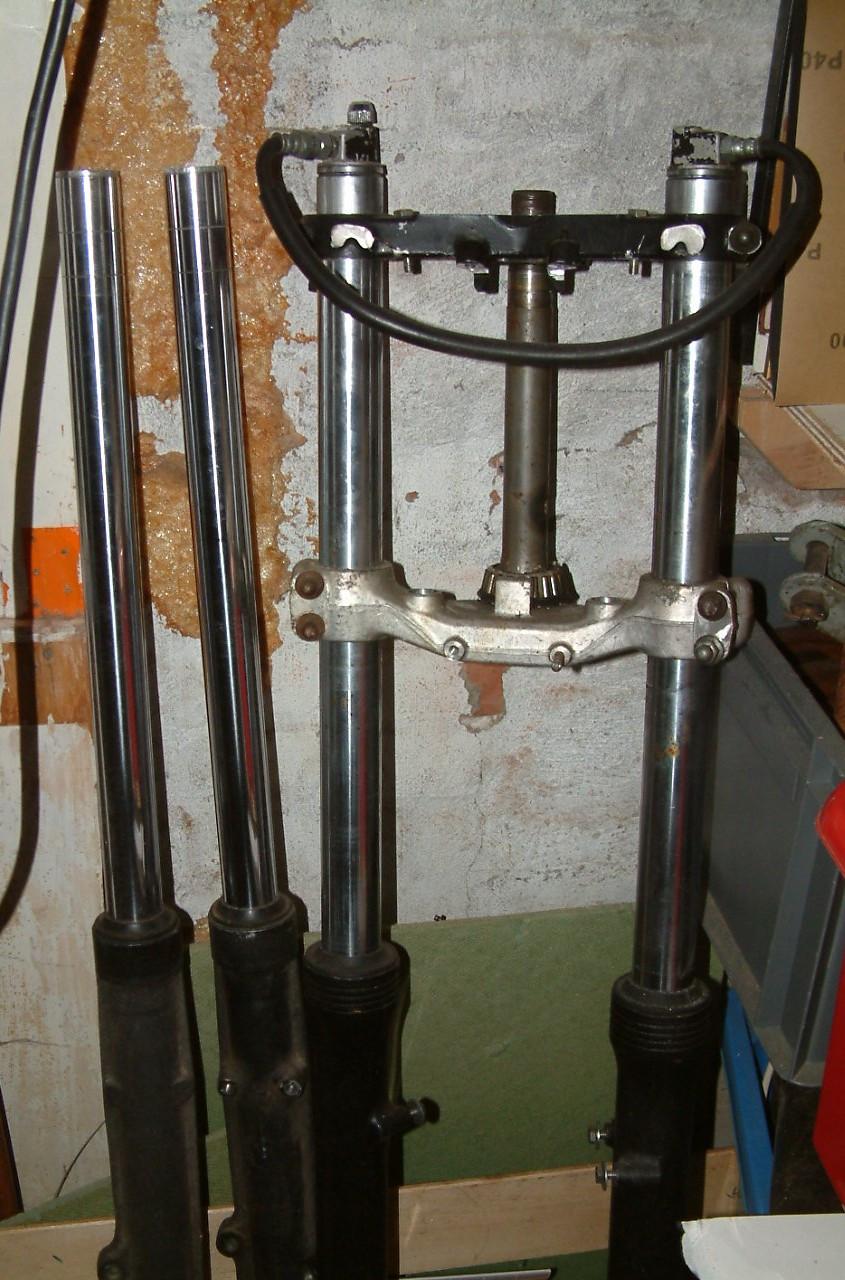 Honda frame delen  schone tanken -kappen -voorvorken