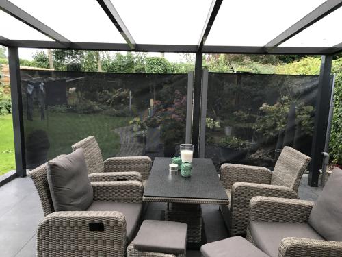 Tuin uittrekbaar windscherm