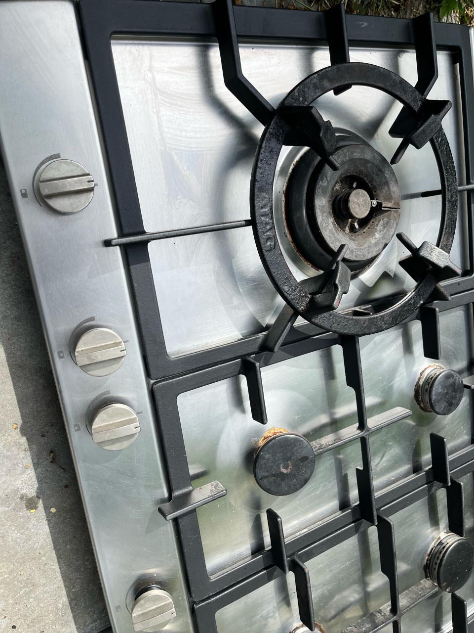 Atag 5-pits inbouw gaskookplaat met wokbrander