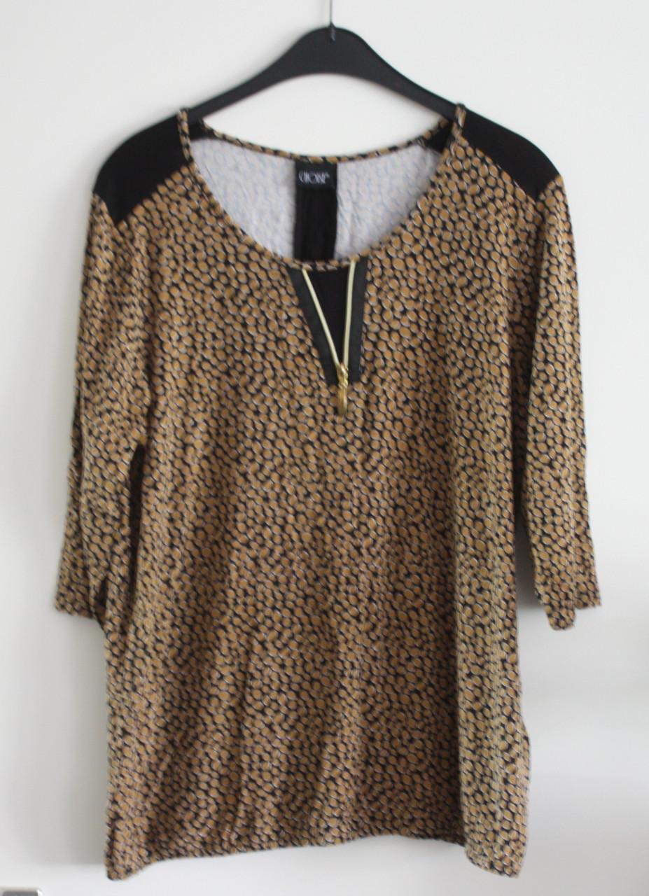 Shirt gee zwart  maat 44