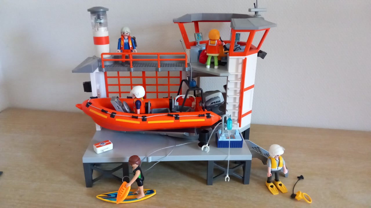 Playmobil kustwachtcentrale met vuurtorensetnr 5539