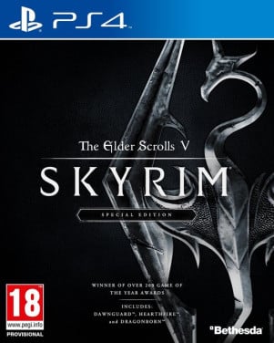 ZGAN PS4 game, The Elder Scrolls V: Skyrim