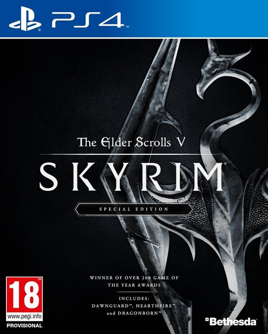 ZGAN PS4 game, The Elder Scrolls V: Skyrim