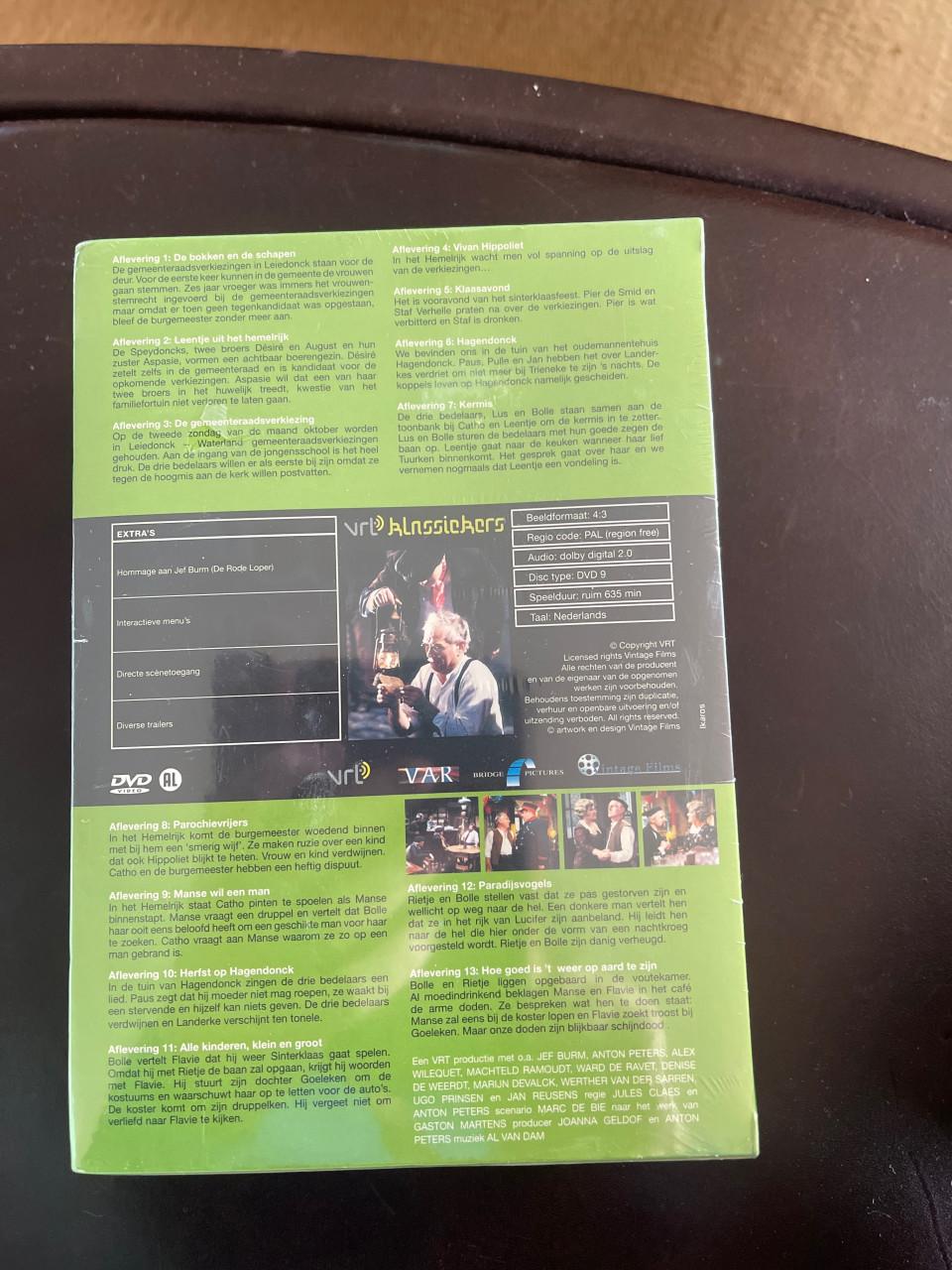 Dvd,s serie paradijsvogels deel Tot 1 met 4 nieuw