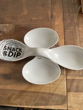 2 delige snack & dip van Gusto