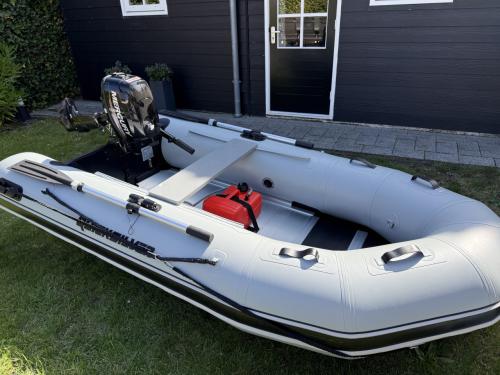 Quicksilver Sport 300 met Mercury 6PK buitenboormotor en veel extra's