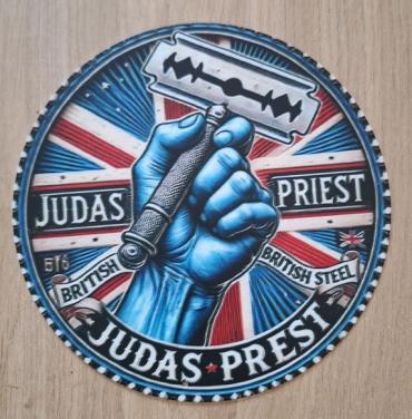 Judas Priest Metalen Bord