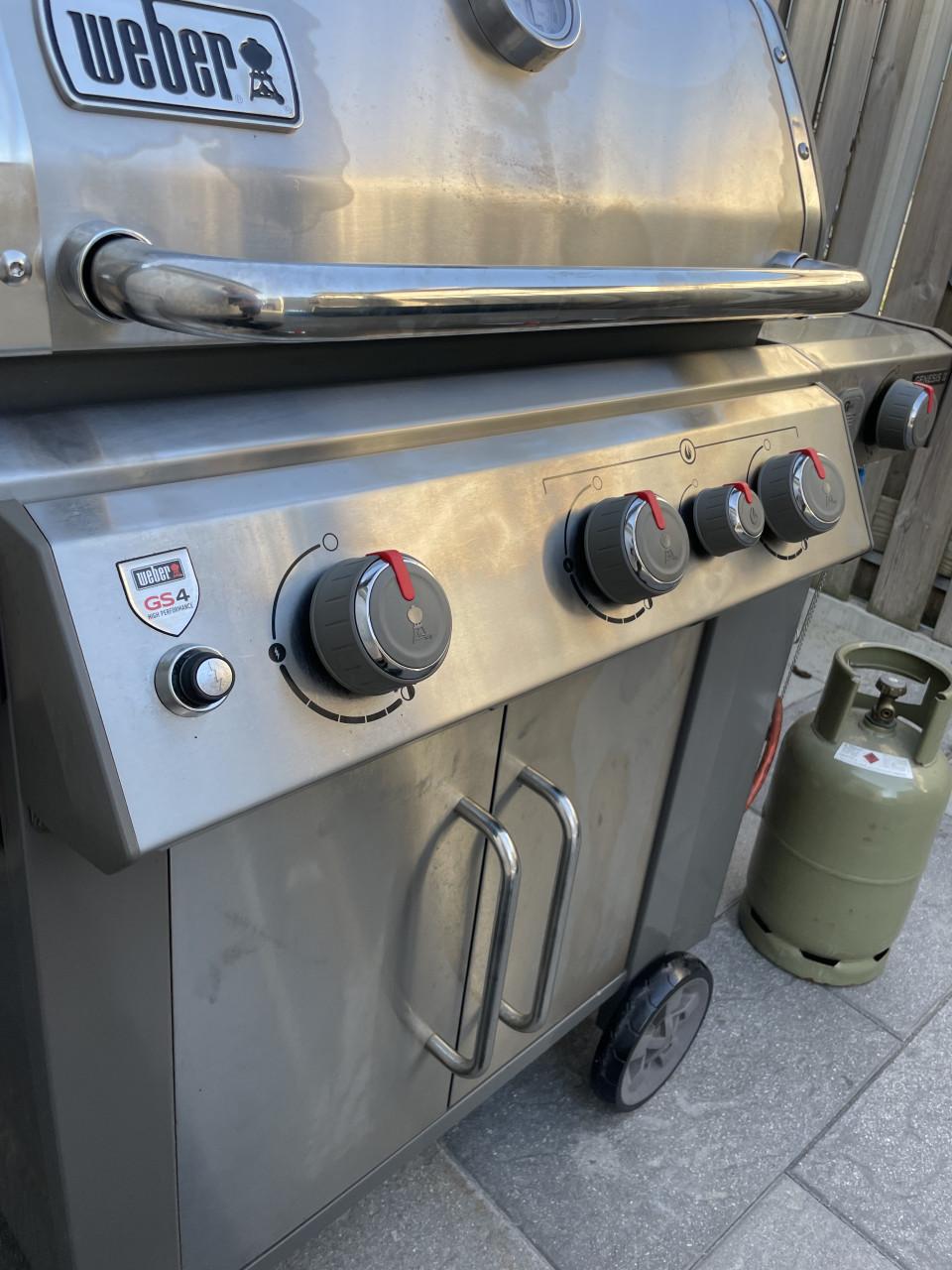 Weber GS4 Hicht Performanche ,met spit en smart grill hub