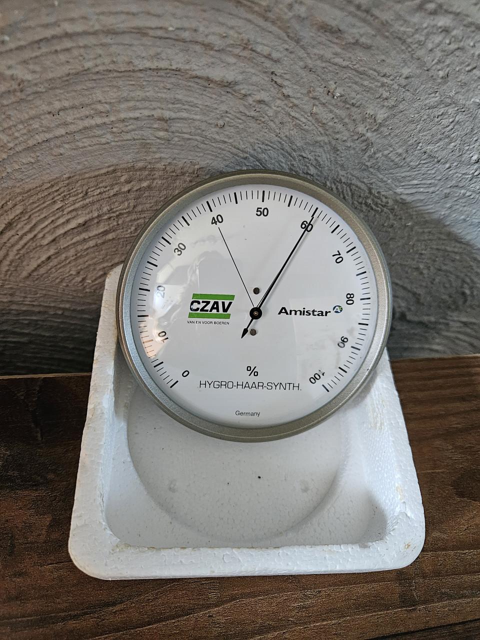 Amistar Hygro-Haar-Synth Hygrometer - Nieuw in doos