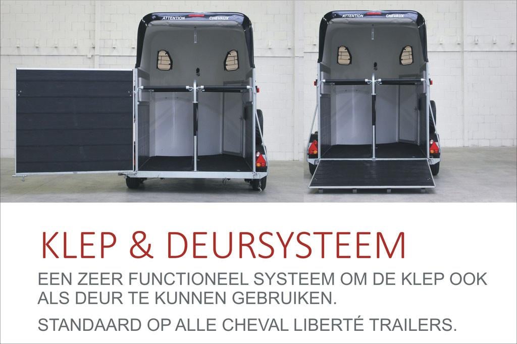 Nieuwe Cheval Liberté 2paards paardentrailer